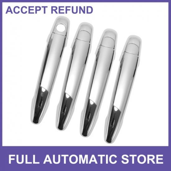 Car Door Handle Cover Trim for Toyota Camry 07-11 Silver Tone