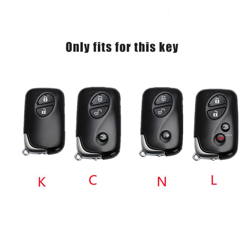 2026 Hot Interior Stickers Leather Car Key Case Cover For Lexus CT200H GX400 GX460 IS250 IS300C RX270 ES240 ES350 LS460 450h GS4