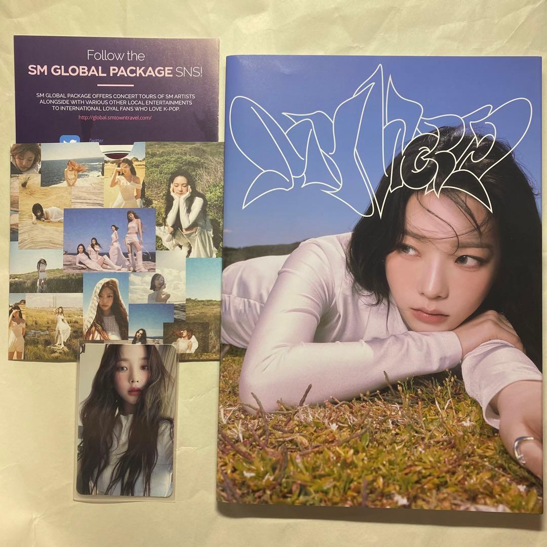 

[USED] aespa MY WORLD introVer. Karina Album Trading Card