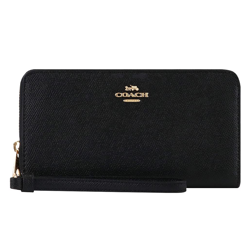 

COACH Green Leather Round Long IMBLK MISC [Item]