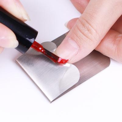 1 Pc Easy French Line Edge Guide Stainless Steel Trimmer French Nail Manicure Nail Art Styling Tool