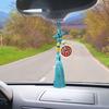 Vintage Copper Coin Car Car Rearview Mirror Charm Chinese Style Hanging Decoration Feng