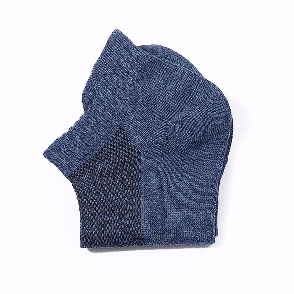 All-match Invisible Cotton Comfortable Shallow Mesh Men s Socks Hosiery Low-top Socks Boat Socks синий