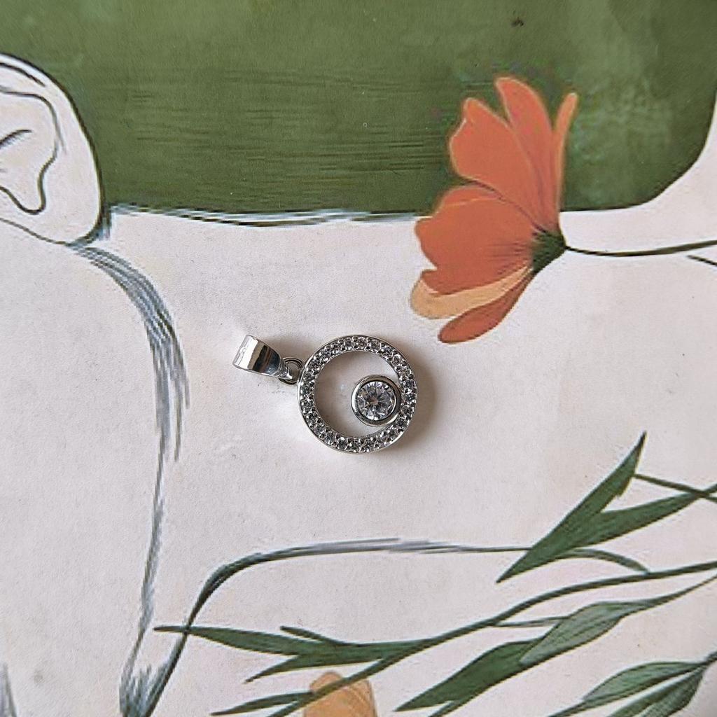 Silverhänge med cubic zirconia (2191582)