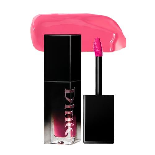 Dinto Blur Glow Lip Tint | 30 Shades | Water-to-Oil Glossy Moisturizing Lip Tint | Long-Lasting Vegan Formula