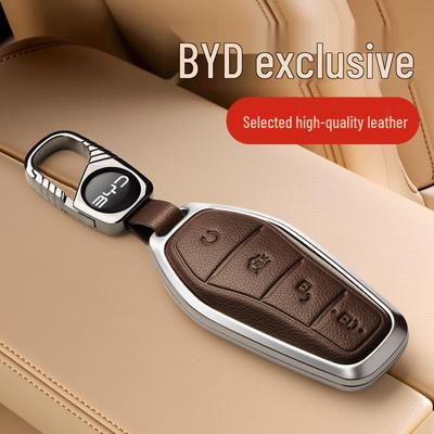 Compatible Key Case for BYD Models: Qin Plus DMI, Yuan Plus, Song Pro, Dolphin, E3, Han, E9, Tang, E2, Seal