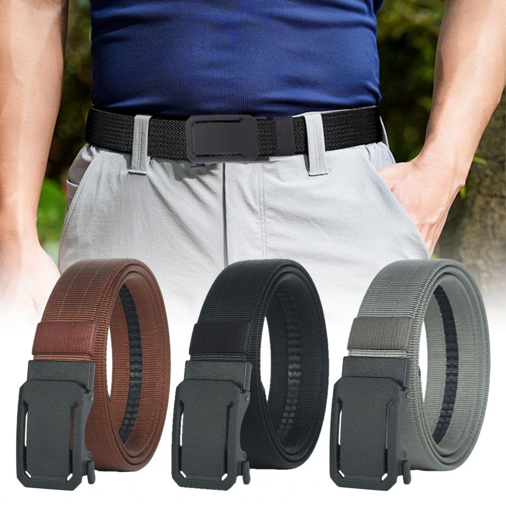 Holster Belt Concealed Carry Belt Versatile Ratchet Belt with Adjustable Security Buckle Double-layer Reinforced Nylon Belts 81%