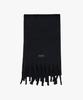 PINK PINEAPPLE Boucle Hair Muffler_Black