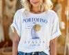 Portofino Italia Camicia La Dolce Vita Vela Grafica T-shirt Nautico Viaggio RegaloA77