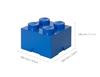 LEGO Aufbewahrungsbox 4 Blau 4003