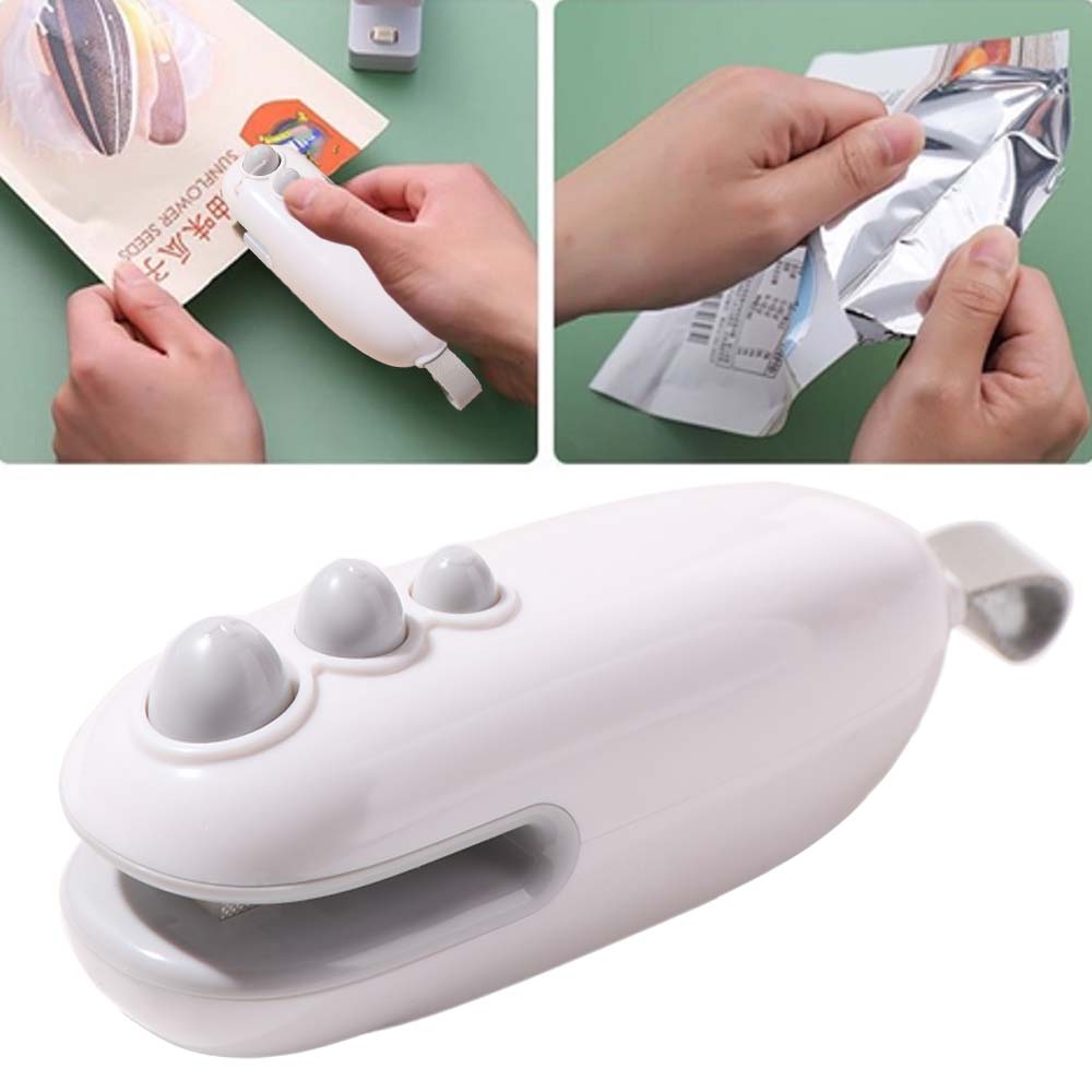 USB Charging Spices Bag Sealing Machine Handheld Mini Bag Sealer Food Sealer Clip  Kitchen