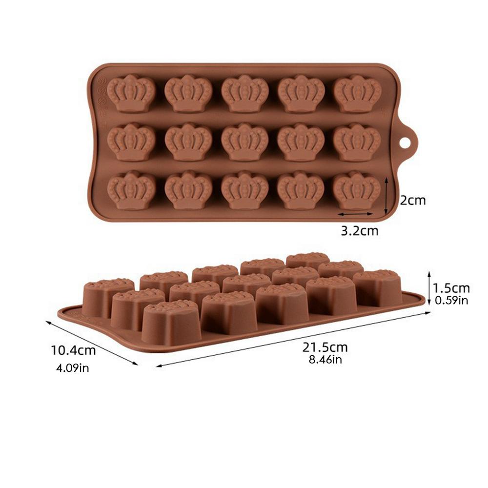 Silicone Chocolate Mold Creative Chocolate Mold With Different Shapes Candy Making Supplies Silicone Trays No-Stick Silicone Ice