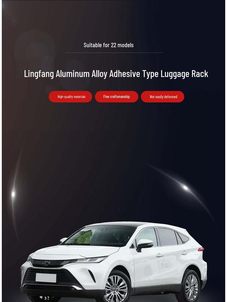 Toyota RAV4 2022 Aluminiumlegierung Dachträger Montage