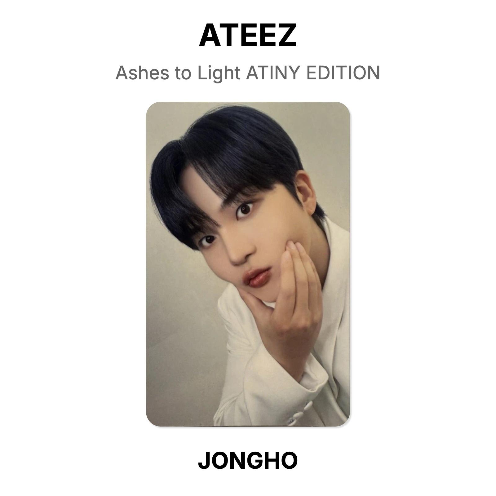 ATEEZ Ashes to Light ATINY EDITION Official Photocard JONGHO