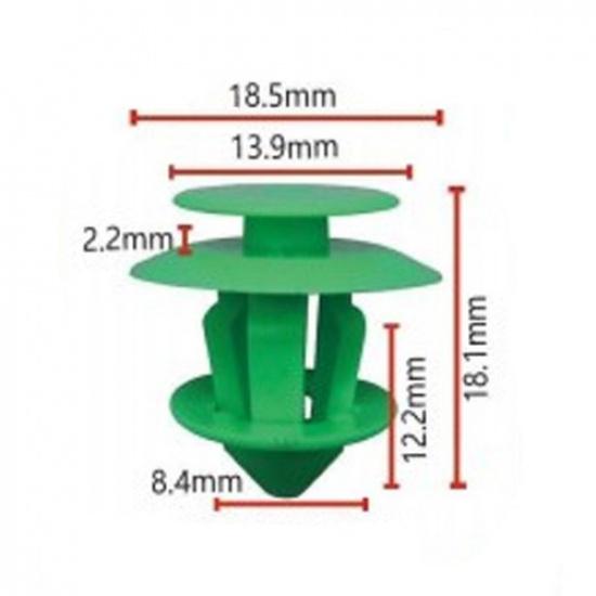 10*Interior Door Trim Panel Clip For Mercedes For Sprinter W906 W63 For VITO