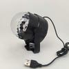 Mini LED Colorful Rotating Magic Crystal Ball Light with Sound Control for Home, KTV, Bar, and Strobe Effects