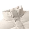 Anta Solid Color Stand Collar Zipper Versatile Casual Down Jacket Men Outerwear 952547902-3