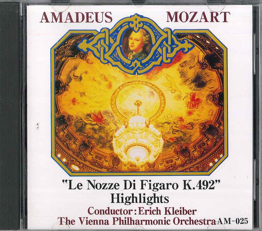 CD ERICH KLEIBER - Mozart Le Nozze Di Figaro K492 High AM025 SEEM Non Japan Classical Used