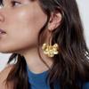 Orecchini a Gancio Floreali Nuovi Trendy Esagerati a Lunga Caduta con Stile Semplice ed Elegante - Orecchini da Donna