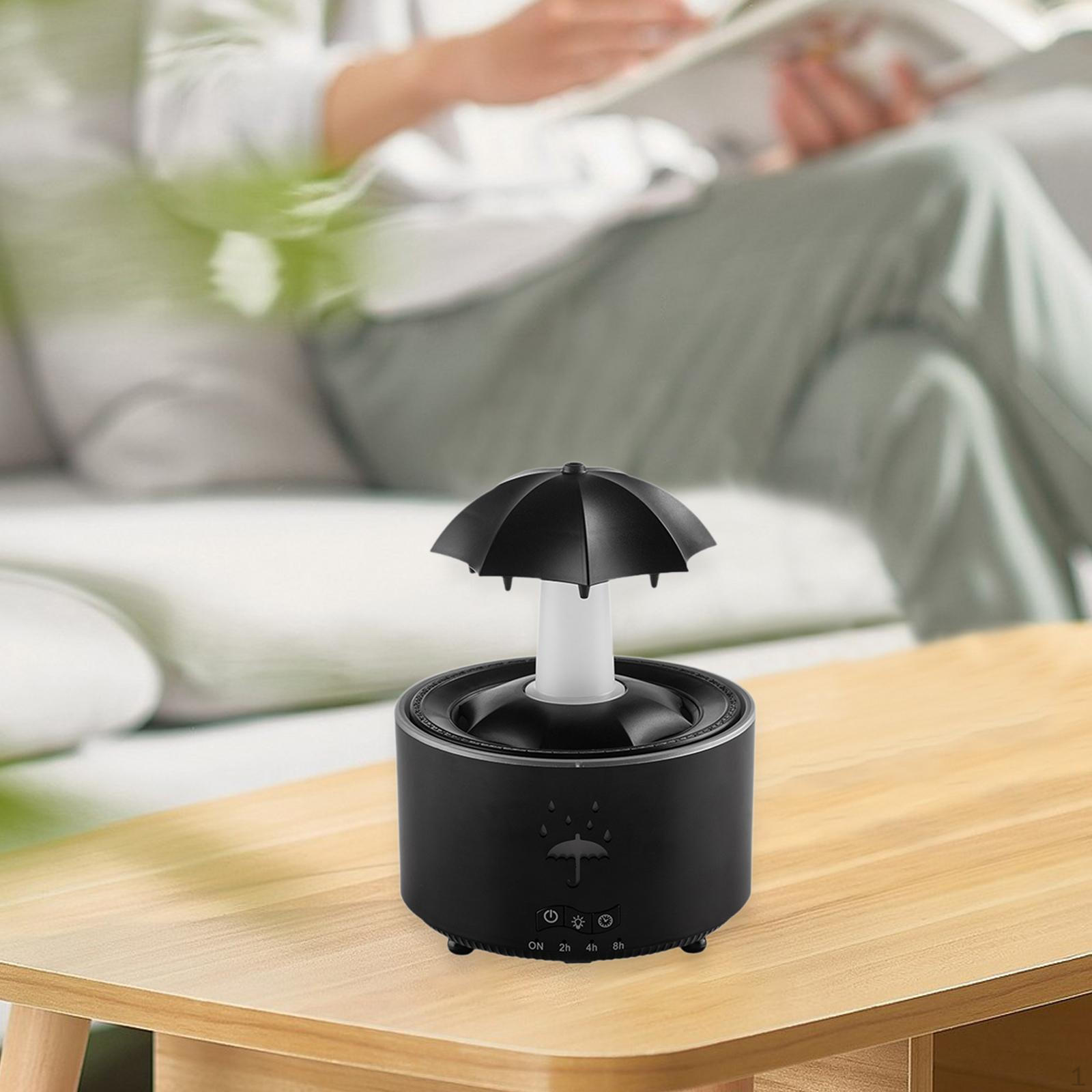 

Вращающийся зонт-капельный увлажнитель воздуха многоцелевой для домашнего настольного исследования белый чёрный