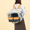Foldable Cat Carriers Breathable Pet Backpack for Small Dogs Portable Kitten Rucksack for Outdoor Lightweight Pet Suitcase