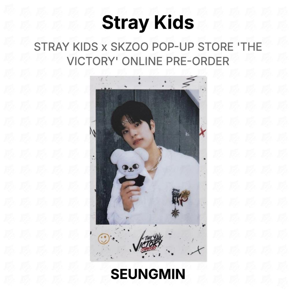 Stray Kids x SKZOO POP-UP STORE 'THE VICTORY' ONLINE PRE-ORDER Official Photocard