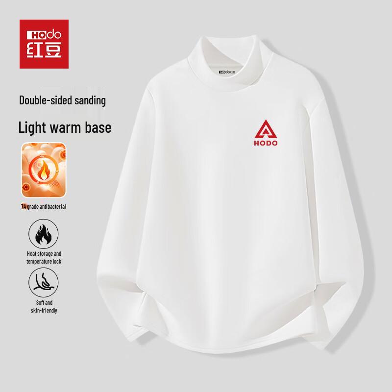 Hodo Men s De Velvet Thermal Semi-Turtleneck Base Layer 4XL