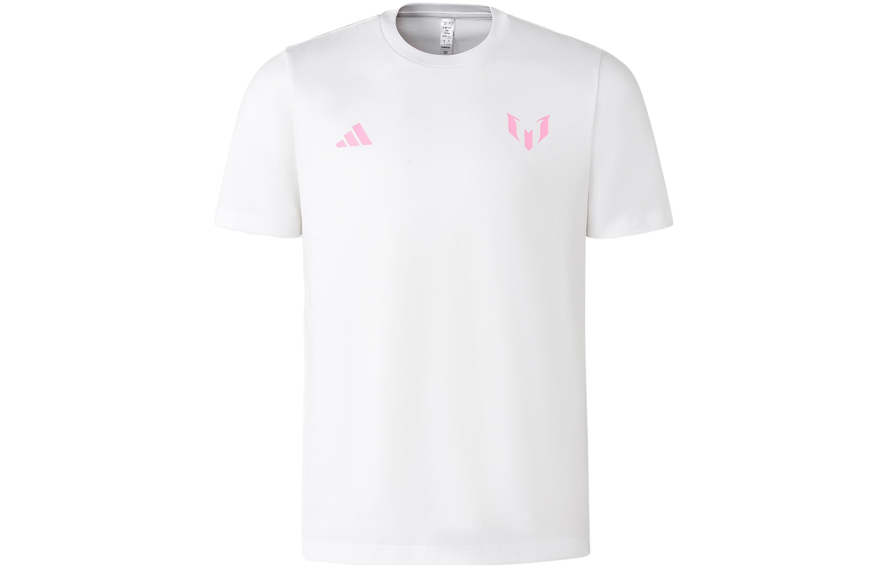

Adidas T Shirts Men s White Crew Neck Moderate Straight Fit JD7126 XXL