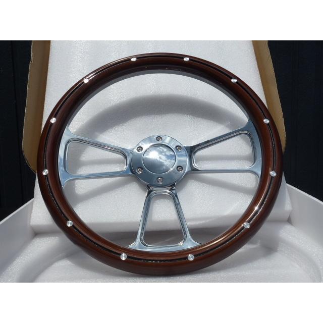 

[Beautiful item! ] Custom Steering North America USDM JDM Mooneyes Mini Truck Low Rider KUSTOM Euro Compact Hella Fra Stance