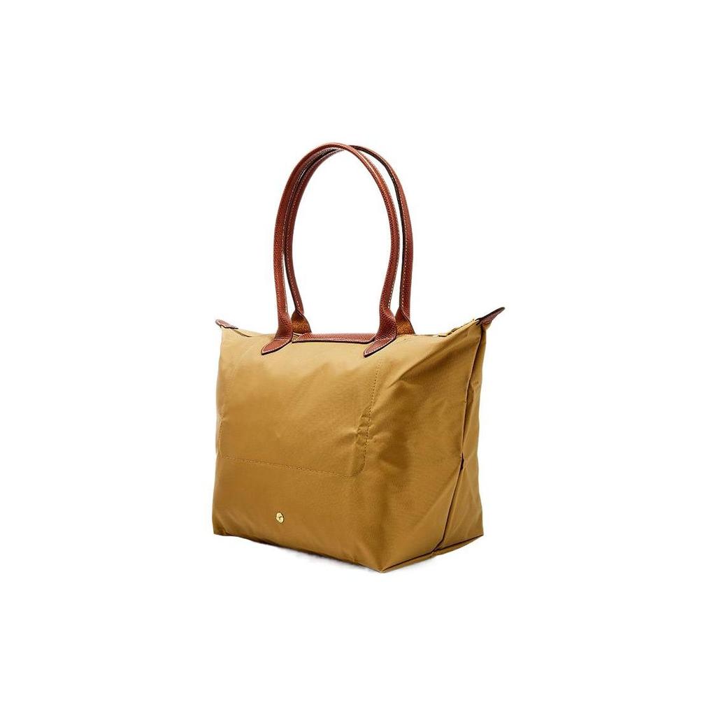 Longchamp Le Pliage 31 Snap Zipper Closure Recycled Canvas With Leather Trim Tote Bag Shopping Bag Dumpling Bag Handheld Shoulder Bag Large 1899089526