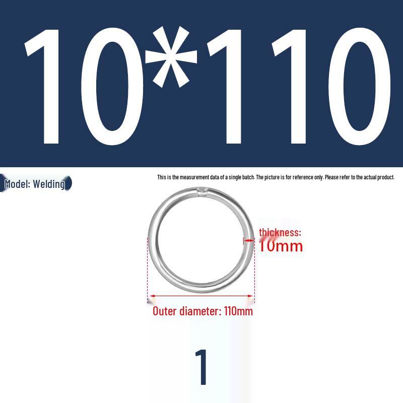 304 Stainless Steel Seamless O-Ring for Lifting and Hammock Yoga Connection