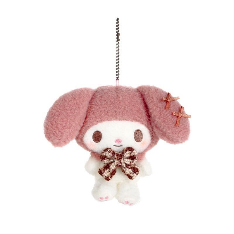 Lovely Kuromi Meledy Yuge Gugu Plush Toy Hanging Pendant Japanese Cartoon Bag Decoration Gift