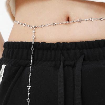 CATTLINE Bling Star Chain Belt