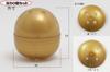 Amuse 48mm Empty Gacha Made in Pack of 50 Capsules, Capsules, Japan, Gold,