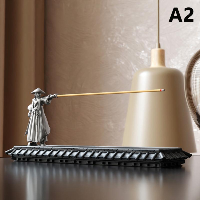 

Японский Самурай Китайский Рыцарь Линия Подставка для благовоний Дзен Подставка для благовоний Кабинет Сиденье для благовоний Украшение для втыкания благовоний Палочка благовоний