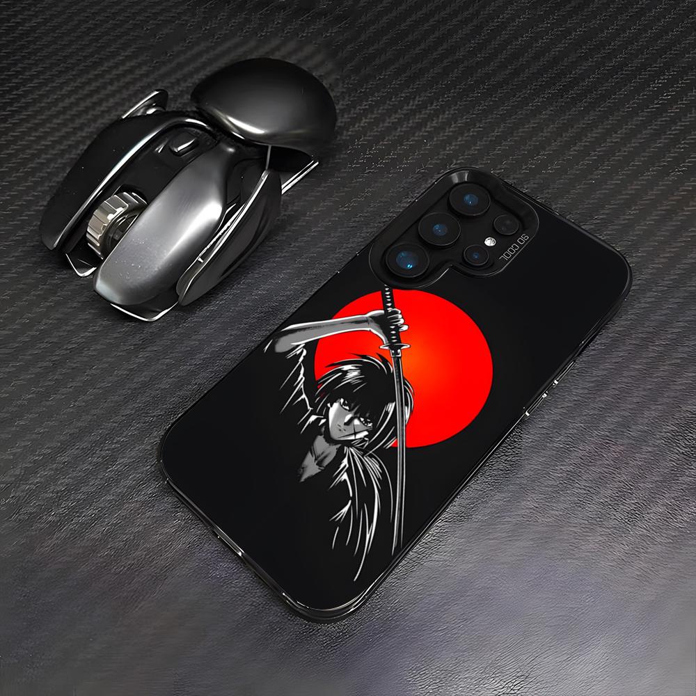 

Anime R-Rurouni Kenshin Phone Case For Samsung A25 A16 A33 5G A54 A36 A35 A56 A52 A14 Shockproof Colorful Cover Galaxy A52 5G