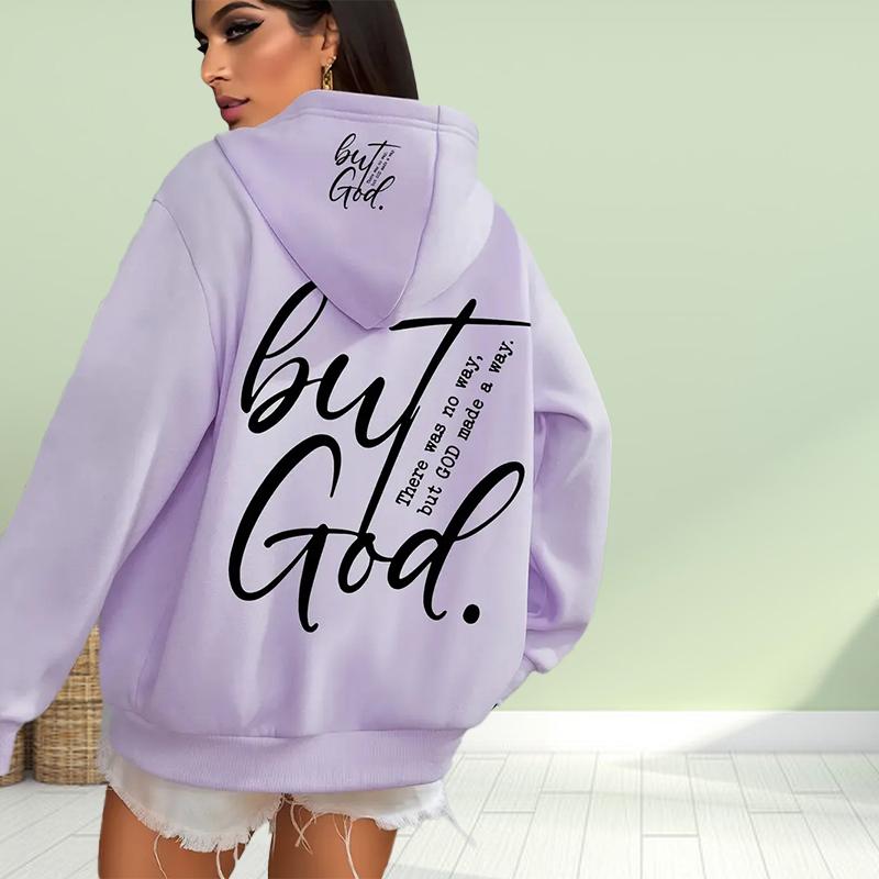 

Женская мода прохладный белый буквенный принт свободные толстовки топы блузка свитшот повседневный длинный рукав пуловер топы M фиолетовый