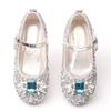 Mädchen Modische Prinzessin Schuhe Kinder Kristallschuhe mit Kleid Performance Schuhe Laufsteg Weichsohlige Kleine Lederschuhe