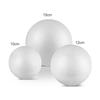 10CM 12CM 15CM Modelling Polystyrene Styrofoam Foam Ball White Craft Ball For DIY Christmas Party Decoration Supplies Gifts Hot