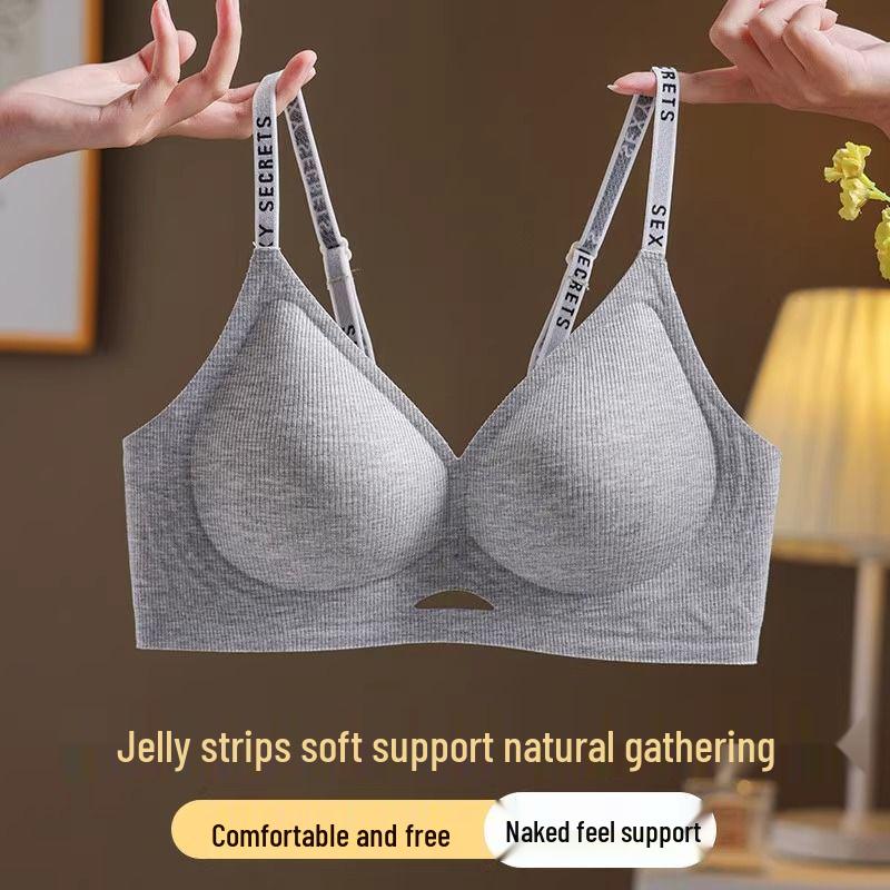 Seamless Hollow Design Supportive Bra – Comfort, Lift, and Anti-Sagging for a Smaller-Looking Bust