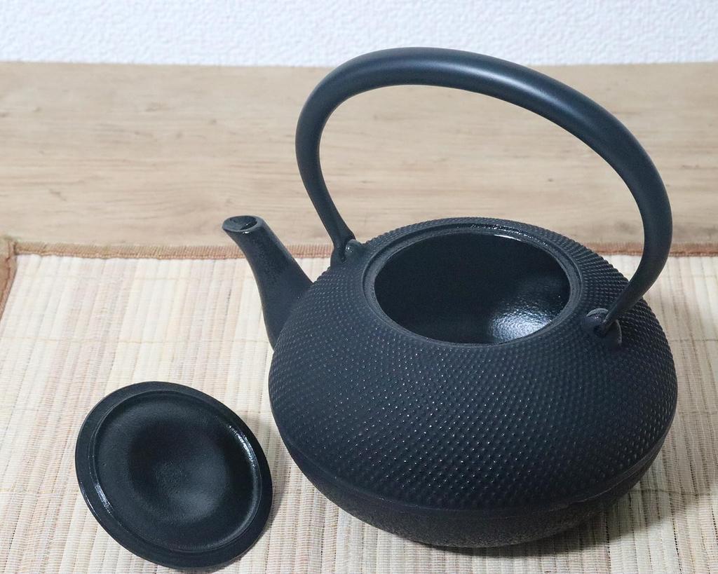 Nanbu Iron Teapot and Teapot Set Teapot Teapot Gift (Iron 1.2L, 0.3L)