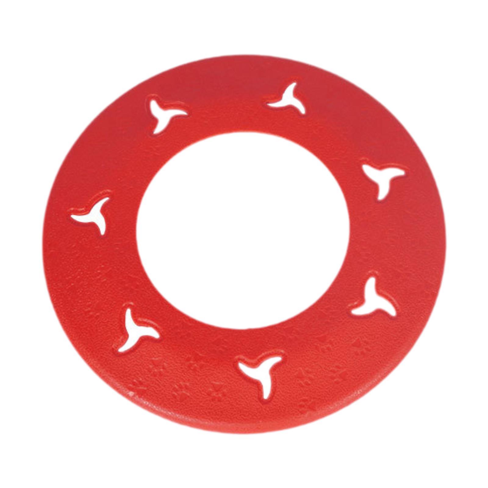 Interactive Dog Toy Floating Flying Saucer Party Lightweight Dog Flying Disc красный