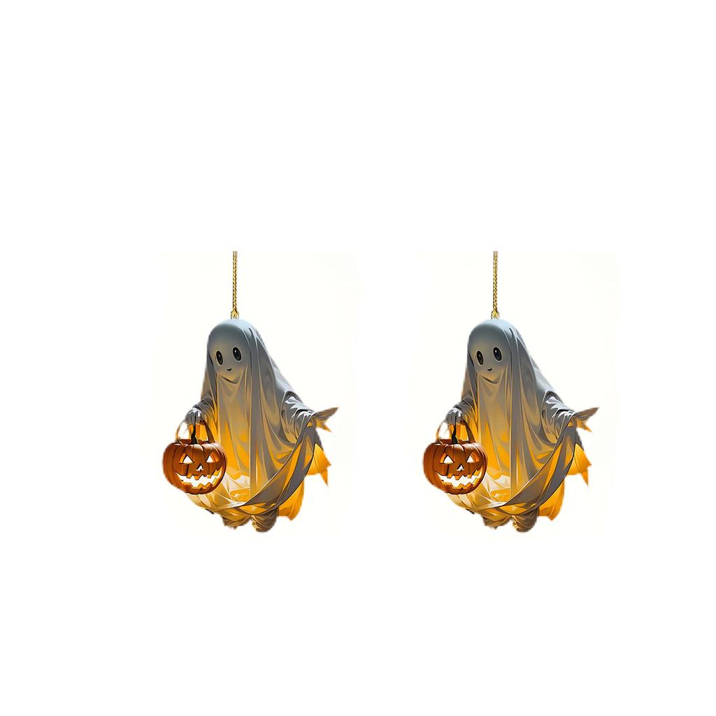 Acrylic Double Faced Holiday Ornament Pendant For Christmas Tree Car Windshield Decoration And Seasonal Gardening Accent