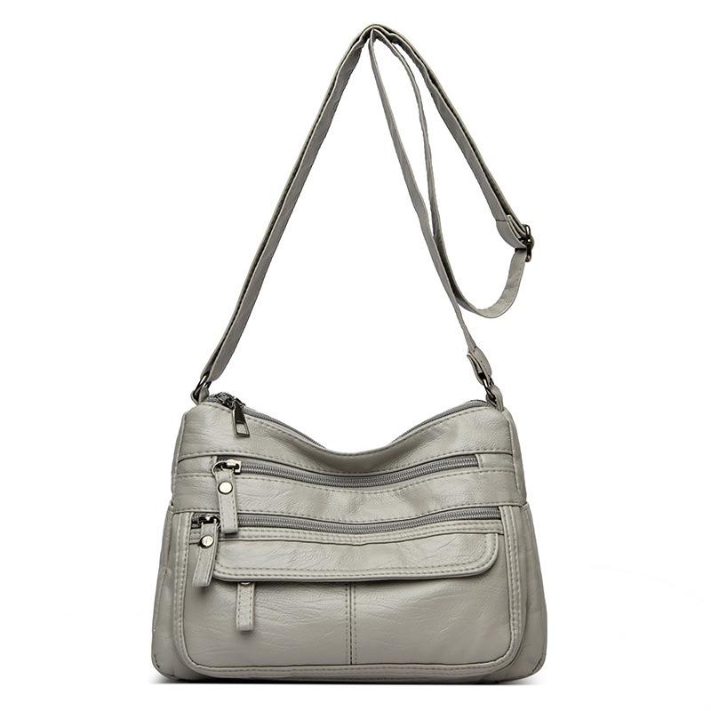 Multi-layer shoulder bag women's new fashion mother bag casual women's messenger tote bag small square bag