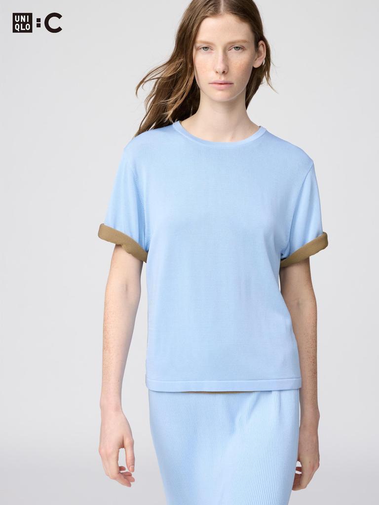 Uniqlo Japan Boxy KniT T Washable