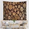 Geometric Wood Pattern Tapestry Northern Europe Style Tapestry Hippie Home Living Room Bedroom Decoration Psychedelic Tapestries