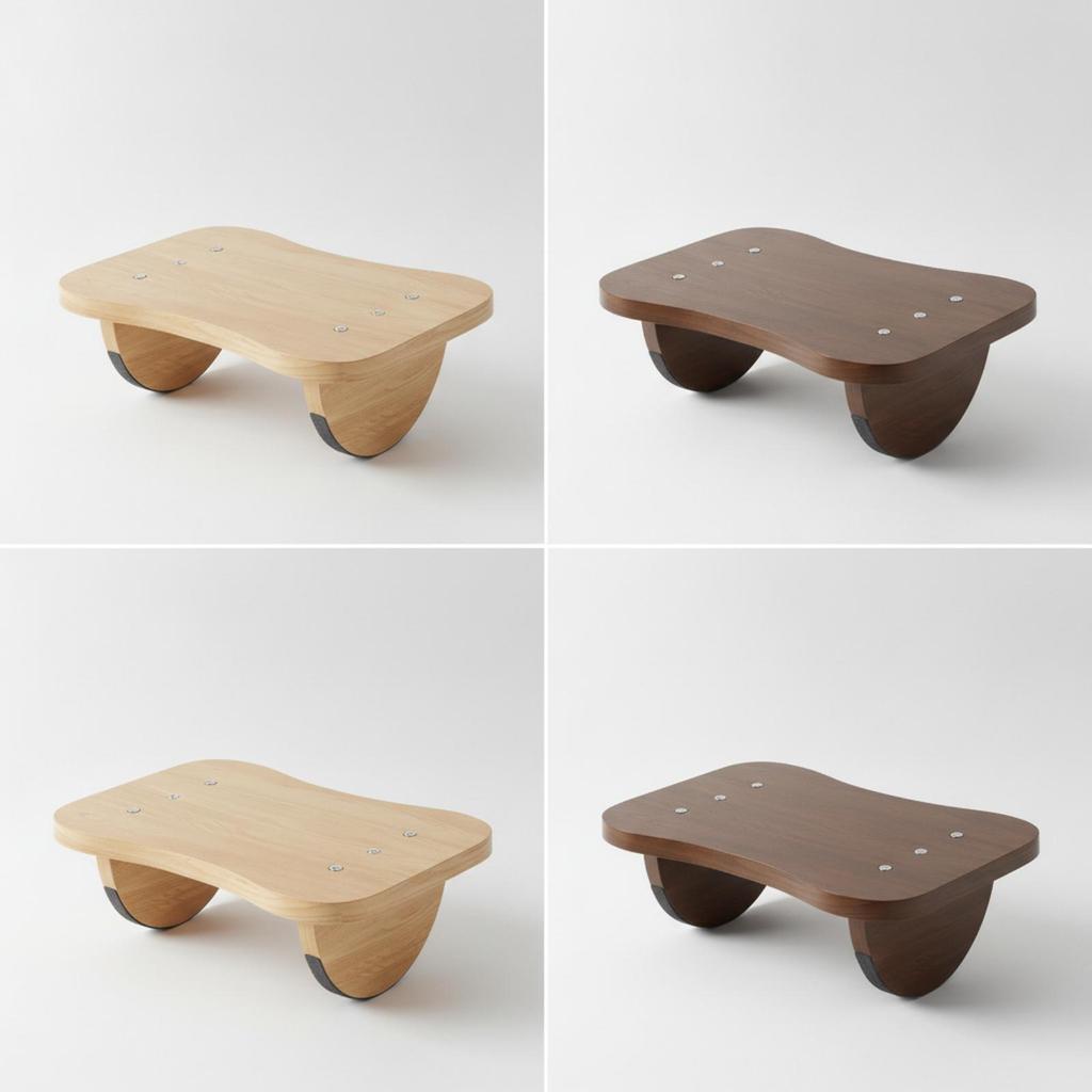 Rocking Foot Rest Low-Height Furniture Easy to Clean for Students