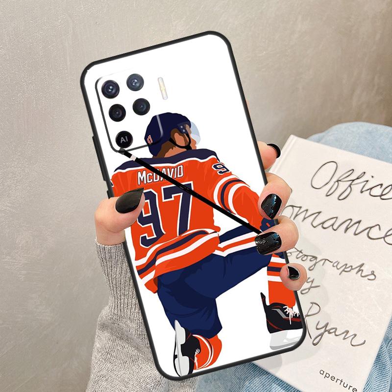 Hockey 97 Case For Oppo A54 A74 A94 A17 A57 A77 A76 A16 A96 A18 A60 A80 A40 A38 A58 A78 A98 A15 A5 Pro