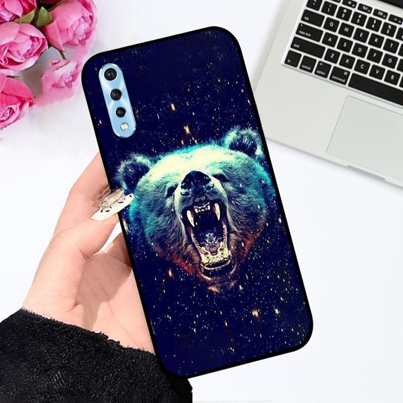 For Vivo iQOO Neo 855 5G Case iQOO Z5 Cute Cartoon Astronaut Soft Silicone TPU Phone Cover For VIVO S1 Y7S 4G Global Coque Funda