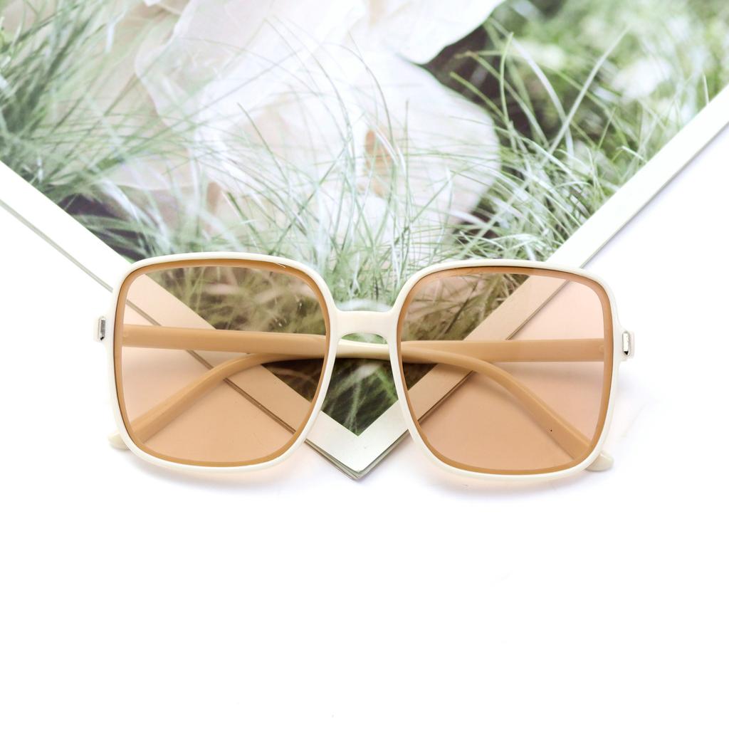 Large Frame Square Sunglasses Slimming Sunglasses Women'S Gradual Change Of Color Personalized Uv Glasses